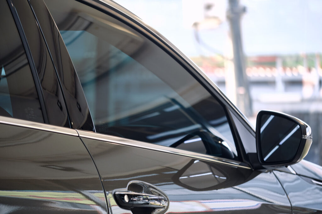 car with window ceramic tint