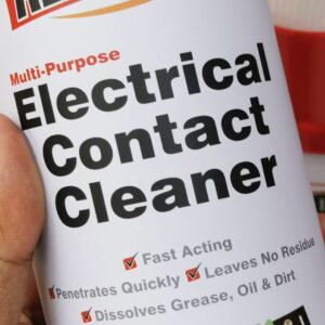 electrical contact cleaner spray can