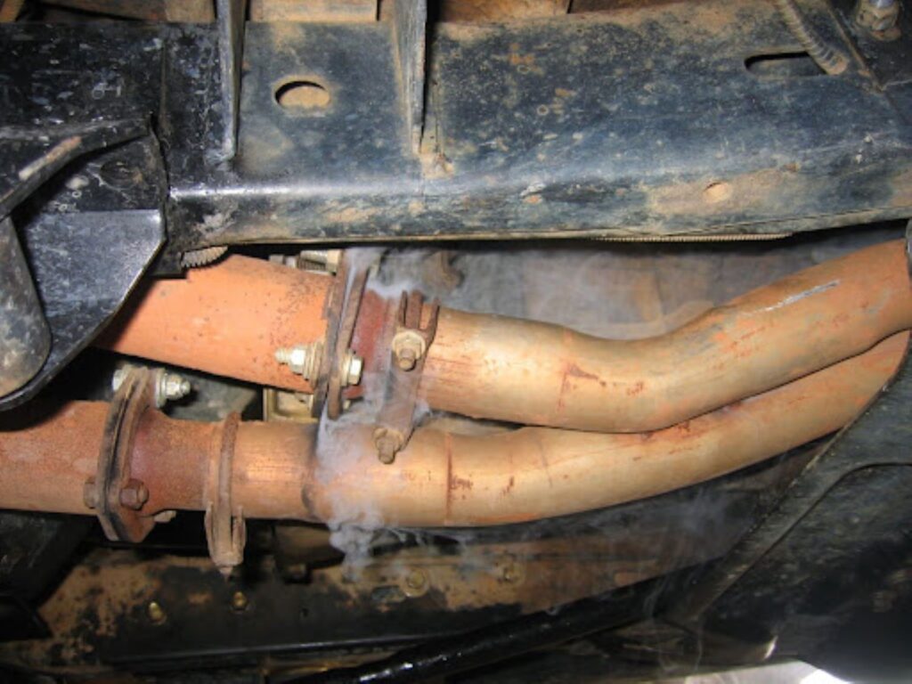 leak in the exhaust system