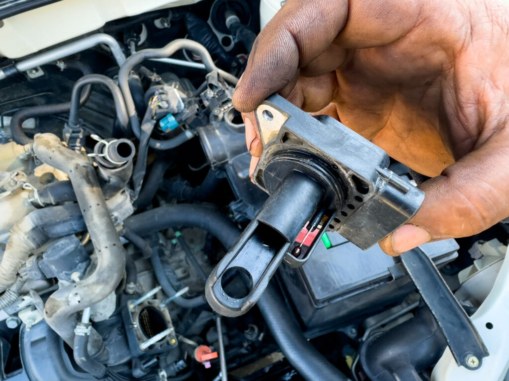 map sensor removal for cleaning