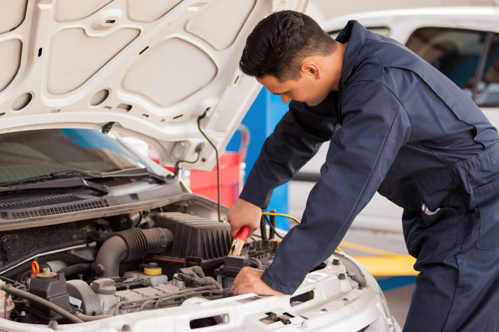 peventing car battery from bulging