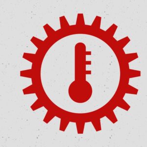 icon of a transmission temperature