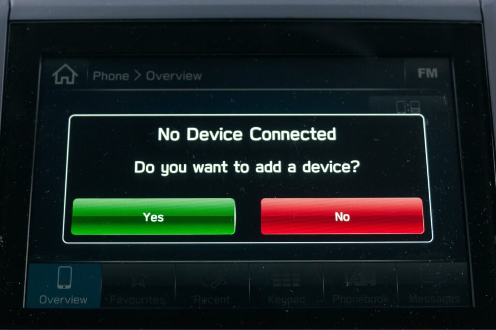 car bluetooth not connecting