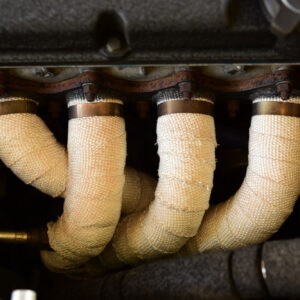 car exhaust header wrap