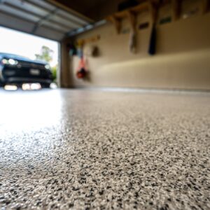 cleaning garage floor