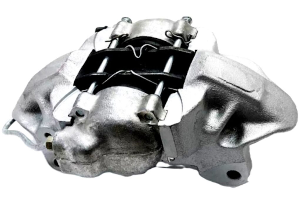 image of a fixed automotive caliper