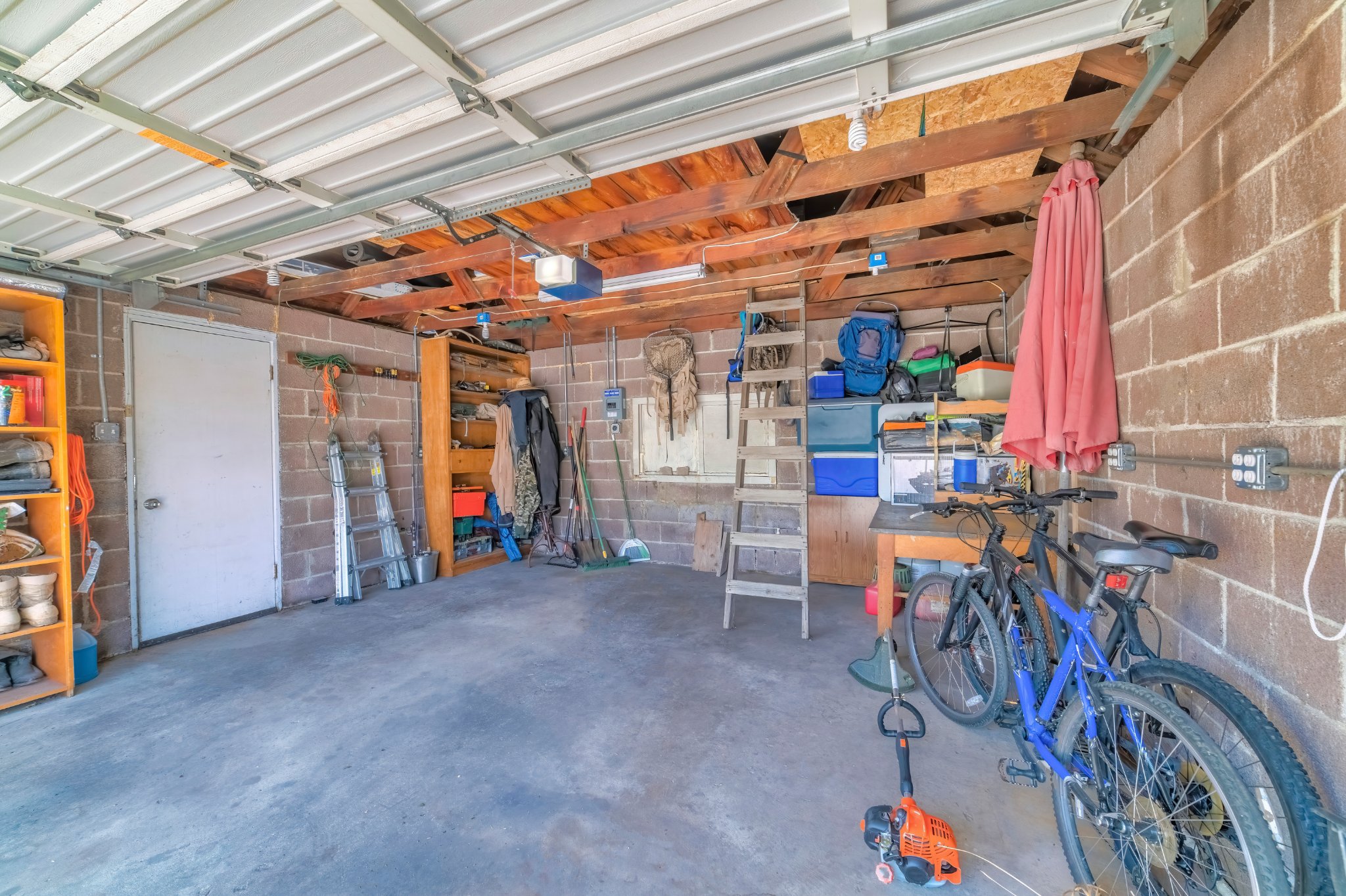 home garage cleaning preparation