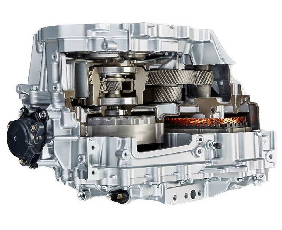 photo of hybrid vehicle transaxle