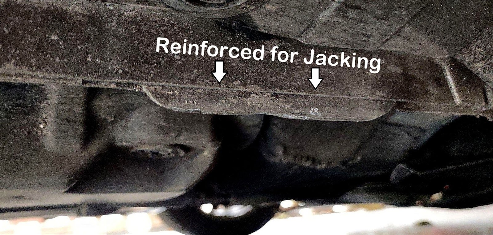 where to put jack and jackstand on unibody vehicles without a frame