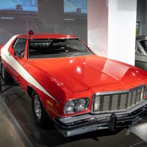 Starsky and Hutch Ford Gran Torino car on display