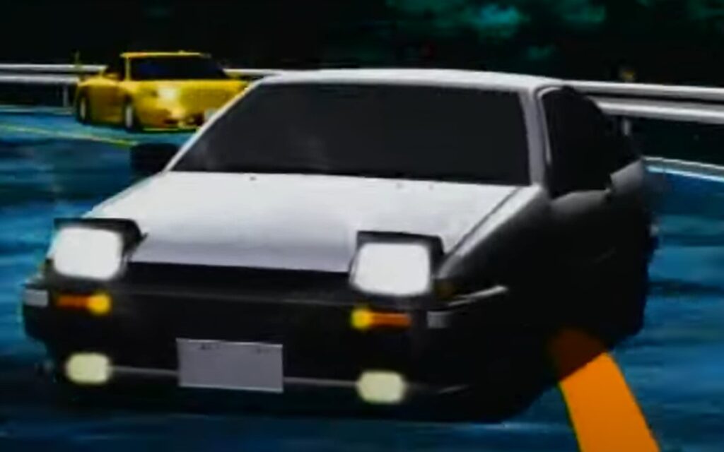 initial d toyota ae86 image