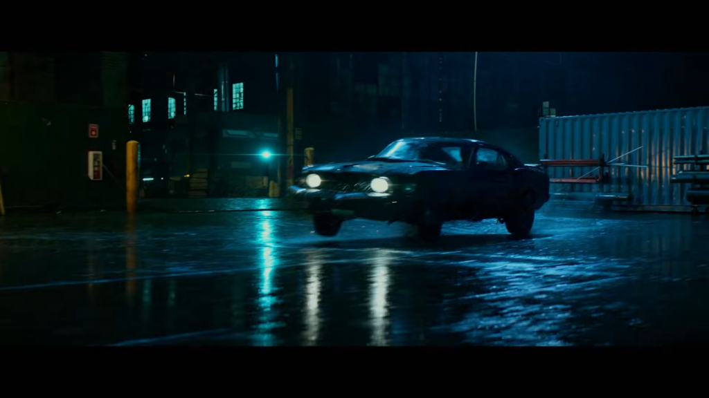 john wick chapter 2 the ford mustang jump drift