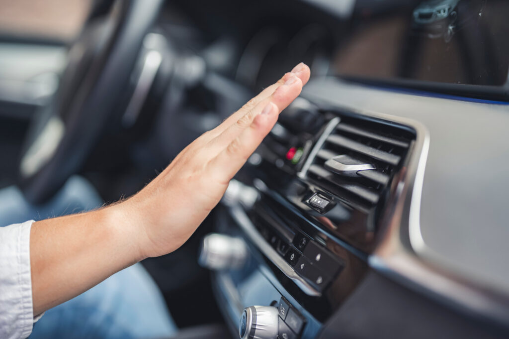 making car ac blow colder air