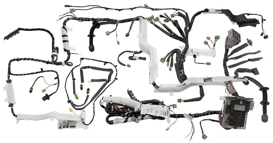 photo of different wiring harness