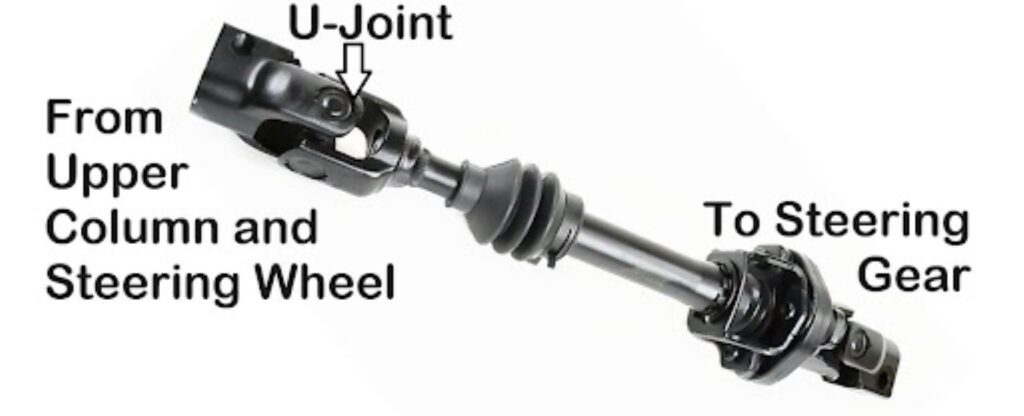 steering shaft of a car