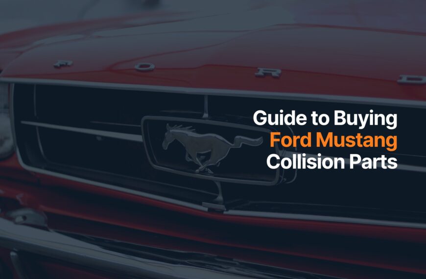 Get Your Ride Back in Tip-top Shape With Ford Mustang Collision Parts