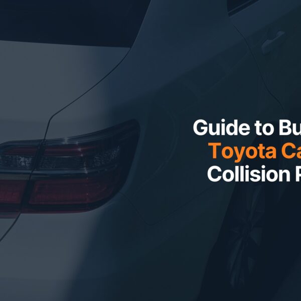 Get Back on the Road in No Time With Toyota Camry Collision Parts