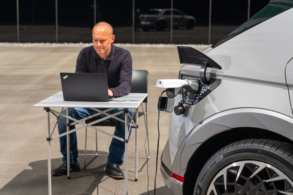 hyundai ioniq 5 v2l charging hyundai media center