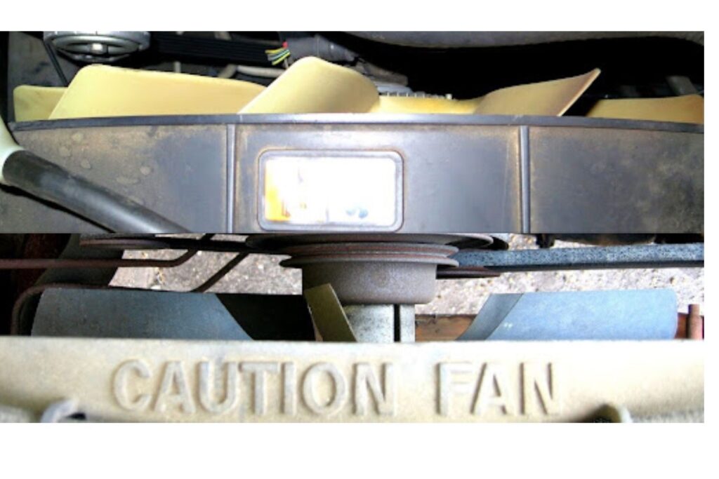 image of a belt driven fan