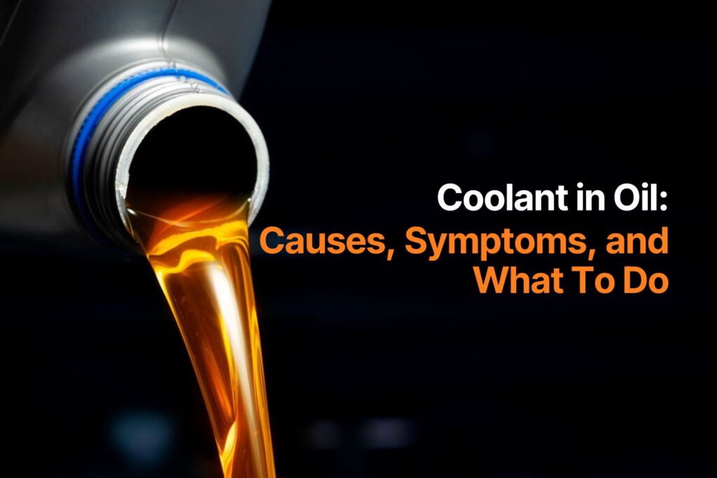 Coolant in Oil: Causes, Symptoms, and What To Do