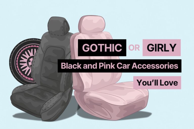 black and pink car accessories thumbnail