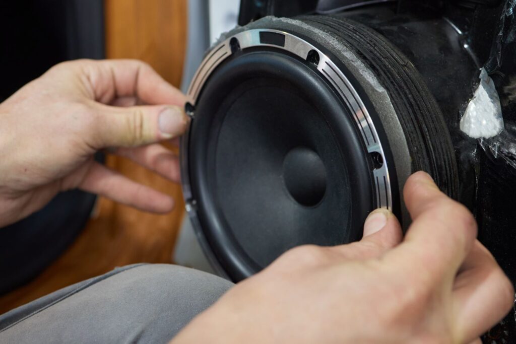 installing a new car speaker