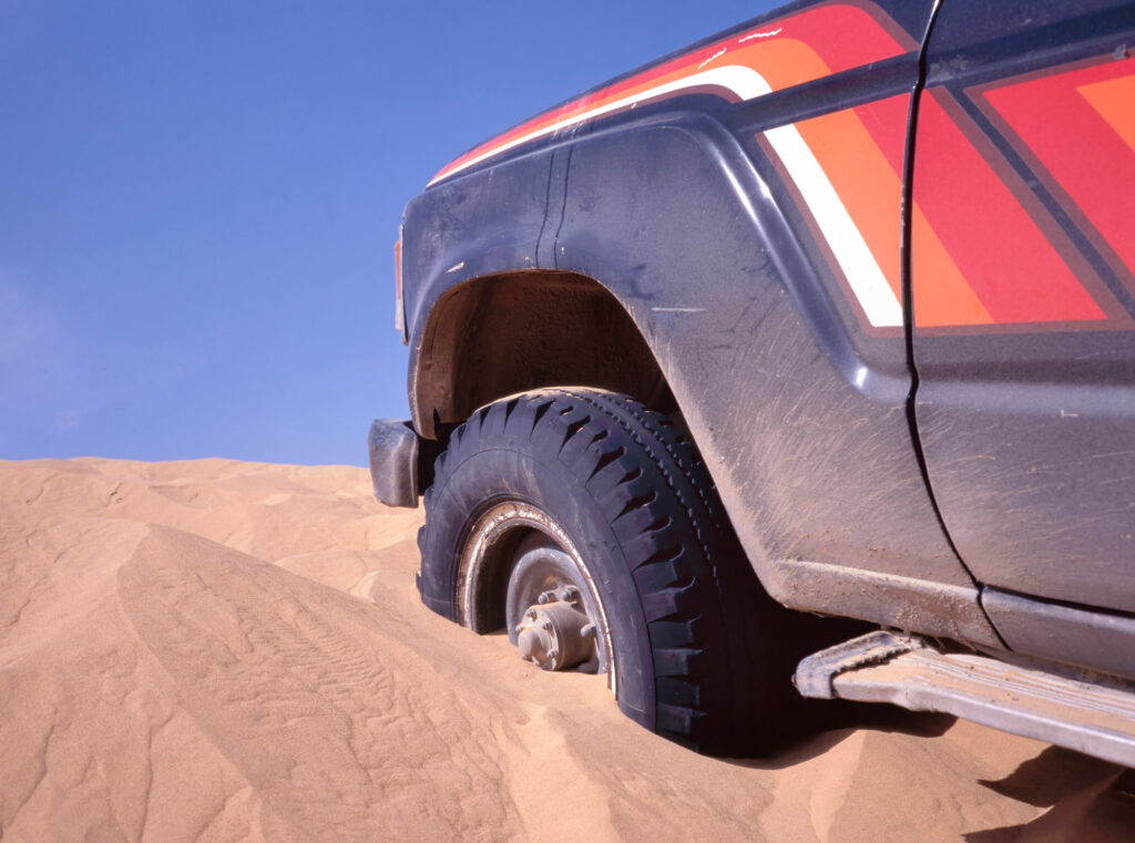 What to Do if Your Vehicle Gets Stuck in the Desert