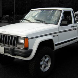 close look at jeep comanche