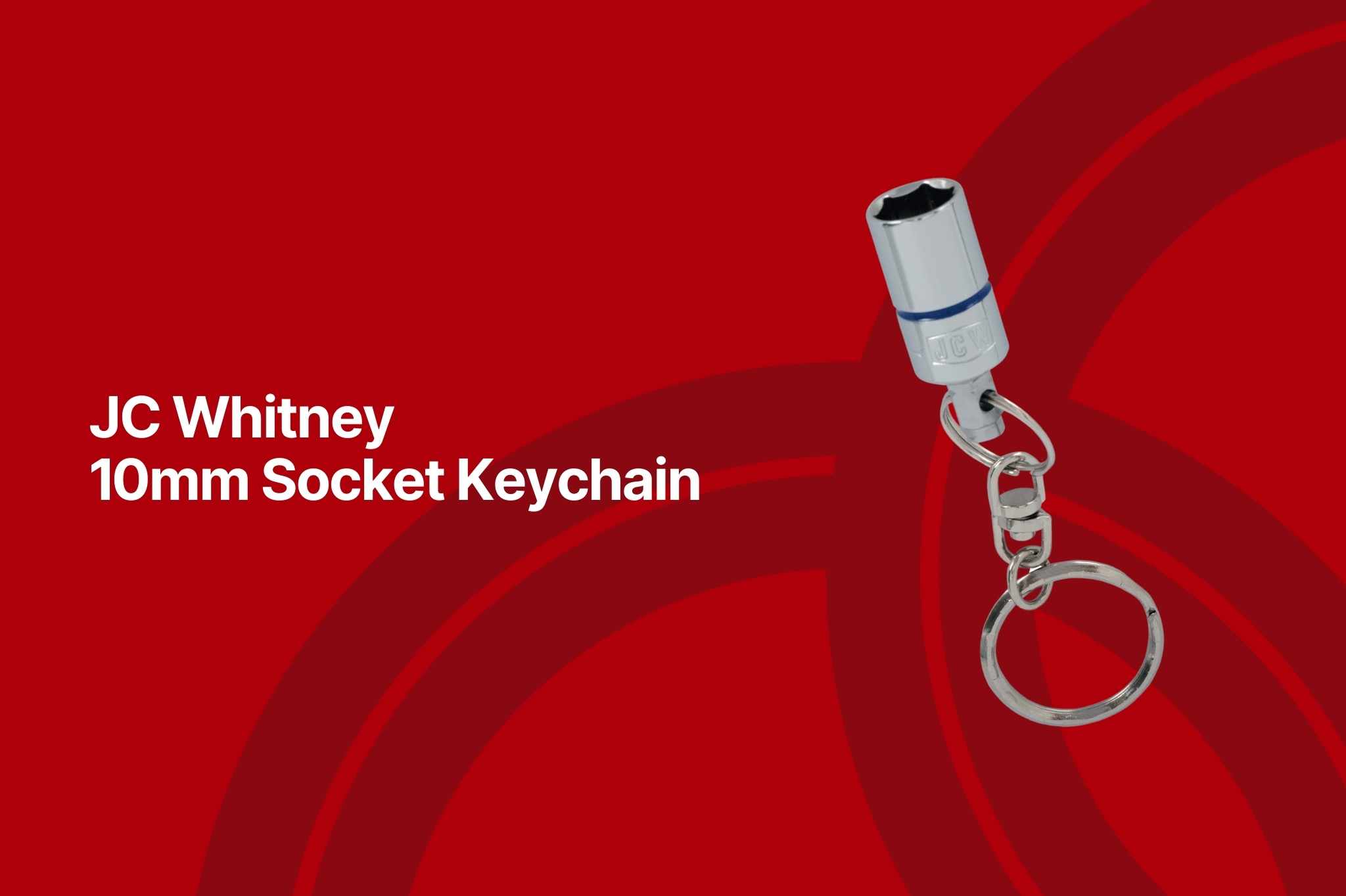 jc whitney 10mm socket keychain