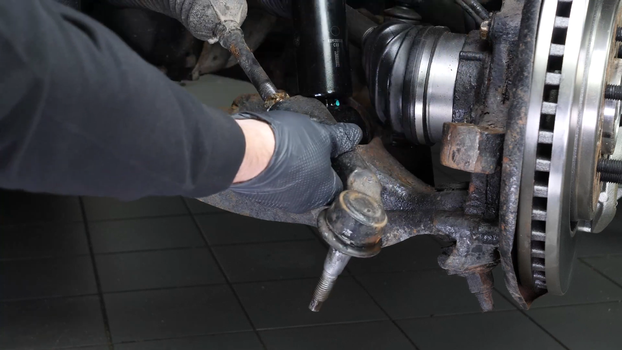 Remove the outer tie rod